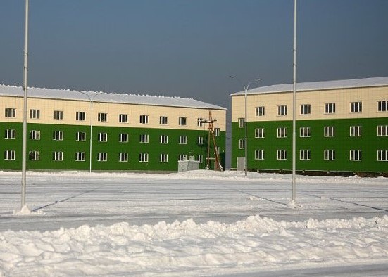 Здания военного городка, Кызыл